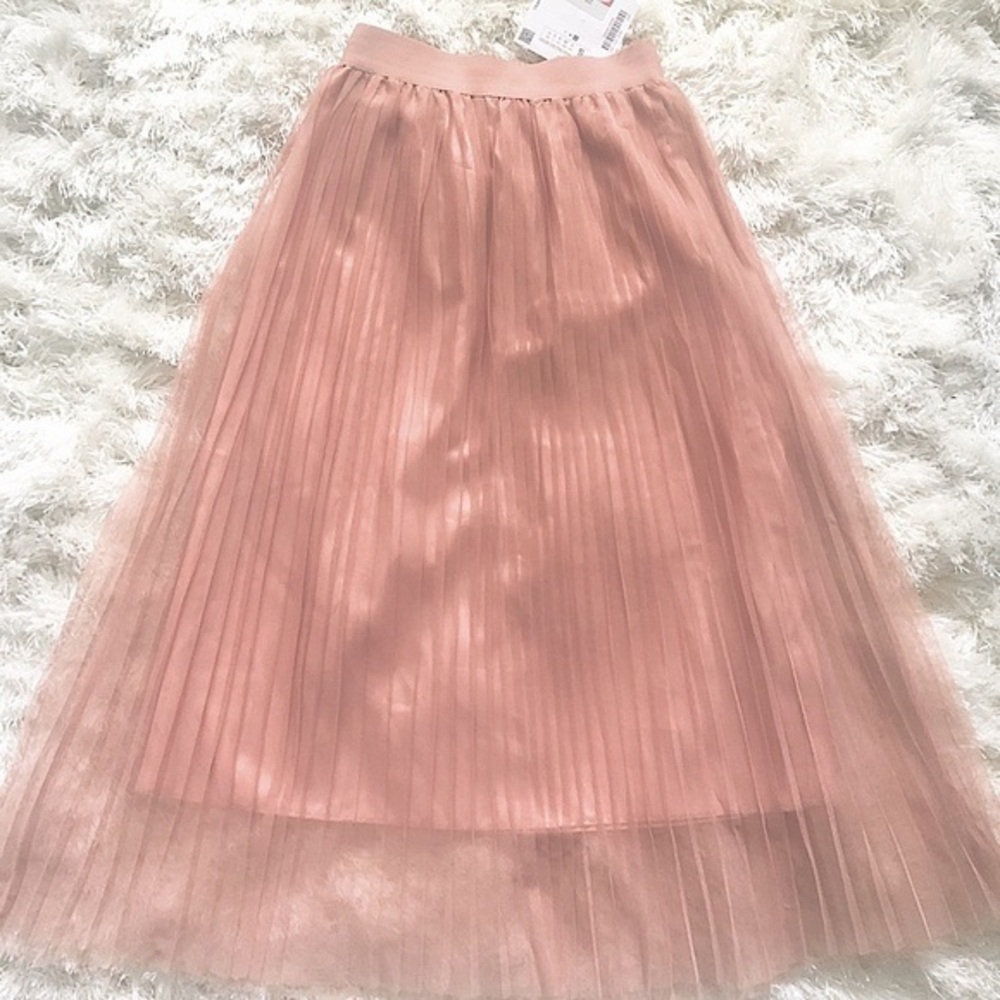 ZARA TRAFALUC MIDI SKIRT (NWT)